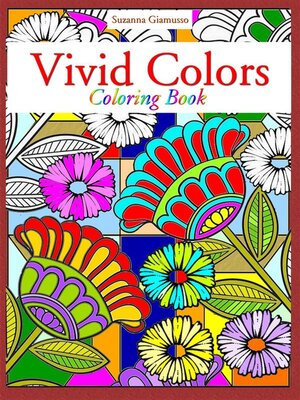 cover image of Vivid Colors--Coloring Book